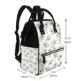 thumbnail image 2 of Fotbe Cartoon Koala Mochila Maternidad - Lona de Sarga Impermeable, Mochila de Pañales de Gran Capacidad con Múltiples Bolsillos y Correas Ajustables, 2 of 6