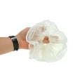 thumbnail image 2 of Unique Bargains 1 Pc Scrunchie Fashion Mesh Layer Hair Elastics Beige, 2 of 5