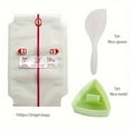 thumbnail image 4 of LOVEVER Japanese Style Triangle Onigiri Rice Ball Packaging Bags with Microwave-Safe OPP Material & Sealed Opening - Individually Wrapped for Outdoor Picnic  Camping  School Lunch - Ideal, 4 of 5