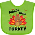 thumbnail image 3 of Inktastic Mimi's Little Turkey Boys or Girls Baby Bib, 3 of 4