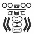 thumbnail image 1 of Convenient Application ABS Trim Kit for Jeep for Wrangler JK 1117 Red Color, 1 of 1
