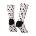 thumbnail image 3 of Goofa Halloween Gnome Printed Men's Crew Socks, Soft Durable Breathable Moisture-Wicking with Odor Control Cotton socks, 3 of 9