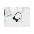 thumbnail image 4 of INSPIRE CHIC Men's Pre-Tied Bow Ties Adjustable Strap Solid Color Knitted Bowtie Deep Green, 4 of 5