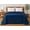 Navy Blue, variant on Super Soft Plush and Cozy Feel Flannel Bed Blanket, Queen Size,Very Comfortable For All Weather and Travel (GRAY)