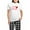 With Checker Pant, variant on CafePress - Justmauid Pajamas - Women's Short Sleeve Print T-Shirt and Pants Light Cotton Pajama Set