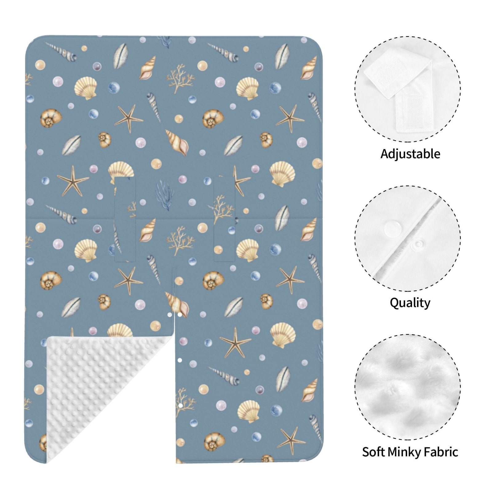 Car Seat Cover Baby - Conch Shell No.J932 Breathable Infant Car Seat Cover for Baby Carseat, Lightweight Comfort Baby Essentials Must Haves Newborn Stuff for Girl Boy