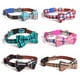 thumbnail image 2 of Nuevo collar para perro con cuadros escoceses británicos de Aminger, collar con nudo de lazo y hebilla para mascotas, 2 of 5