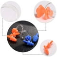 thumbnail image 2 of Swimming Earplugs and Nose Clip - Comfortable Soft Silicone Noseclips & Ear Plugs Perfect - Pink, 2 of 5
