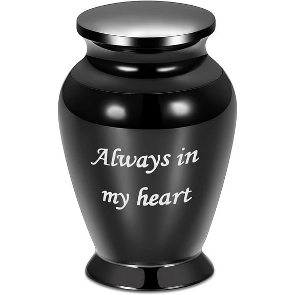Small Urns Cremation Urns for Human Ashes Mini Keepsake Urns for Ashes Stainless Steel Small Memorial Urn(Customize)