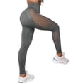 thumbnail image 1 of Gibobby Pantalones de Casuales Pantalones de yoga Leggings de mujer Pantalones de fitness deportivos de cintura alta Pantalones de yoga sin costuras(Gris， S), 1 of 5