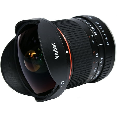 8mm Millefiori Glass - Vivitar 8mm f/3.5 Fisheye Lens (for Canon EOS Cameras)
