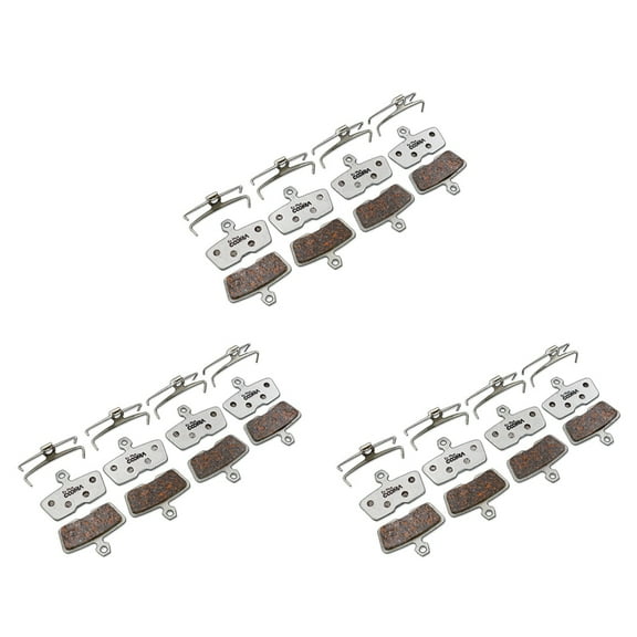 12 Pairs Ex Plus Bicycle Disc Brake Pads for AVID Code 2011 Code R Guide RE Disc Brake,Alu-Alloy