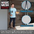 thumbnail image 3 of Puerta mosquitera magnética Magic Mesh doble 191x211 cm, 3 of 7