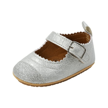 

Binmer Baby Infant Kids Girl Soft Sole Crib Toddler Newborn Shoes Princess Sandals