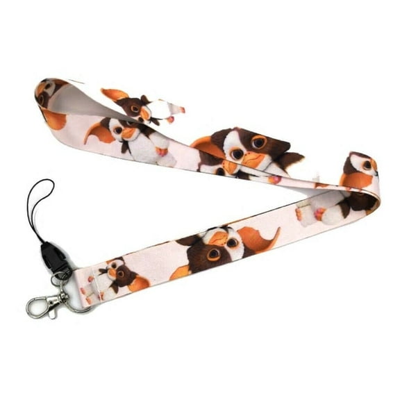 Gremlins Gizmo Character Themed Lanyard ID Holder Keychain