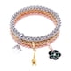 thumbnail image 1 of Pulseras multicapa, elegante pulsera de cadena de maíz individual para parejas y familias. Pulsera de goteo, 1 of 4