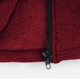 thumbnail image 6 of IROINNID Fleece Jacket for Women Winter Thermal Plush Warm Button Thicken Jacket Long Sleeve Hooded Outwear Coat with Pocket,Burgundy, 6 of 6