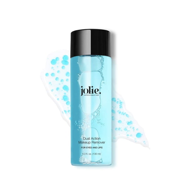 Jolie Desmaquillador de doble acción - Enjuague instantáneo suave con solvente para ojos y labios 4.3 oz