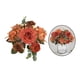 thumbnail image 5 of Ramos de novia para dama de honor, rosas artificiales para boda, iglesia, hogar Naranja, 5 of 9