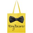 thumbnail image 3 of Inktastic Ring Bearer Black Bow Tie Tote Bag, 3 of 4