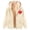 Beige, variant on Womens Hoodies Fleece Lined Heart Print Hooded Long Sleeve Pockets Zip Up Drawstring Jacket for Casual Wear Womens Sweatshirts Beige L