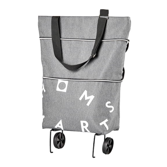 Convenient Foldable Trolley Bag for Shopping and Travel Made from Oxford Cloth