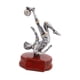 thumbnail image 2 of Figura de trofeo de fútbol, escultura artística de recuerdo, pieza central, trofeo de resina con temática de fútbol para competiciones deportivas., 2 of 9