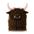 thumbnail image 2 of Peluche de vaca escocesa de Highland, juguete de peluche de vaca escocesa, 2 of 4