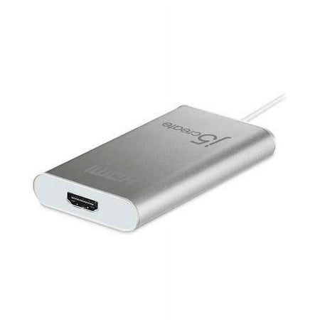 j5create - USB 2.0 HDMI DISPLAY ADAPTER - Silver