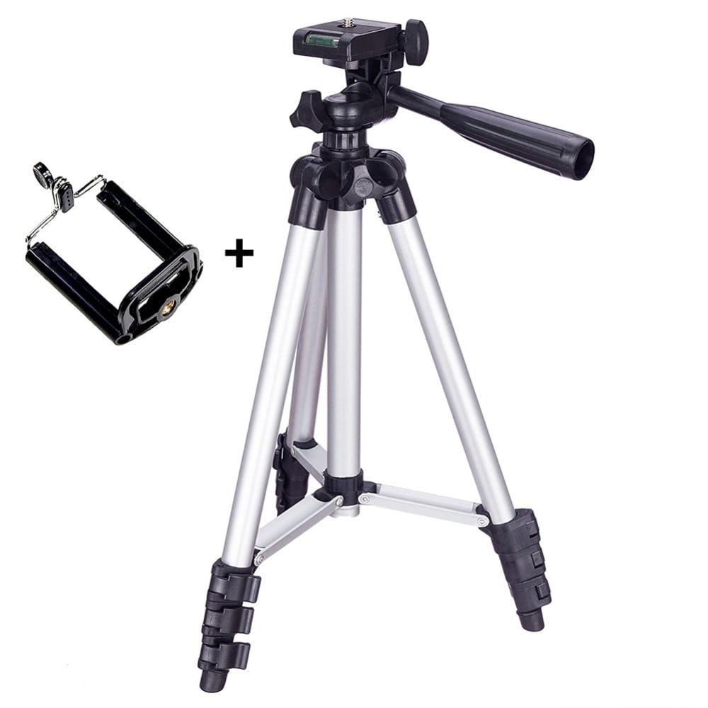 Tripod Mount Stand Set With Phone Holder Clip For Smartphone Telescopes
