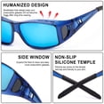 thumbnail image 3 of Gafas de Sol Polarizadas IGnaef UV400 para Usar Sobre Anteojos Unisex, 3 of 5