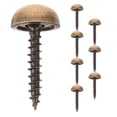thumbnail image 3 of QIFULL brass decorative screw with caps mirror hardware mounting self-tapping construction 8pcs, 3 of 8