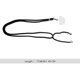 thumbnail image 2 of unbranded Lanyard Universal Negro Para Con Correa Ajustable Y Protección Caídas, 2 of 7