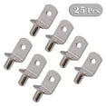 thumbnail image 2 of MIANGASTORE 25PCS Heavy Duty Bracket-Style Shelf Support Shelf Pegs Nickel, 2 of 5