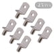 thumbnail image 1 of Greenadscape 25Ud Soporte De Metal L Para Estantes Resistente Color Níquel Para Uso General, 1 of 7