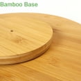 thumbnail image 2 of Amazing Choice Bamboo Wood 13.8" Cabinet and Table Top Lazy Susan, 2 of 6