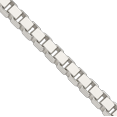 thumbnail image 2 of 925 Sterling Silver 4.5mm Box Link Chain Necklace, 2 of 3