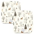 thumbnail image 7 of Yayeee LED Night Lights with Motion Detectors Auto Dusk to Dawn Light Sensors, 2 Pack, Beige Christmas Forest, 7 of 7