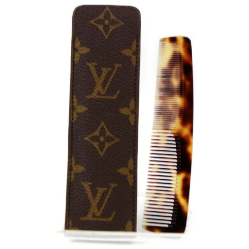 Louis Vuitton Monogram Comb Case Etui With Hair Brush Holder Walmart Com Walmart Com