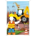 thumbnail image 4 of Construction Truck Photo Door Banner, Polyester, 59", With 19ft String, 4 of 5