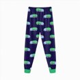 thumbnail image 4 of TOWED22 Toddler Boys Fall Winter Outfits 2Pcs Long Sleeve Printed Round Neck Pullover Top Elastic Waist Joggers Soft Clothes(Blue,3-4 Y), 4 of 7