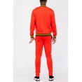 thumbnail image 3 of Mens Designer Lion Head Embroidered Full Suit Track Jacket and Track Pant Jogger Set, 3 of 4