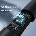 thumbnail image 4 of Ear Cleaner Tool, Wireless Connected 1080P Micro Camera Lasting Using 30 Days Ear Wax Cleaning Removal 6 LED Light  for Bedroom Black, 4 of 7