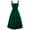 Green, variant on YHAJDS Women Tank Midi Dress Summer Wrap Bustier Lace Waist Solid Color Dress