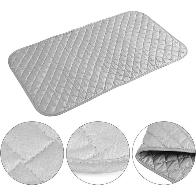 Mistaha Tapis de Repassage Portable Pliable Tapis de Repassage Magnétique en Coton Premium