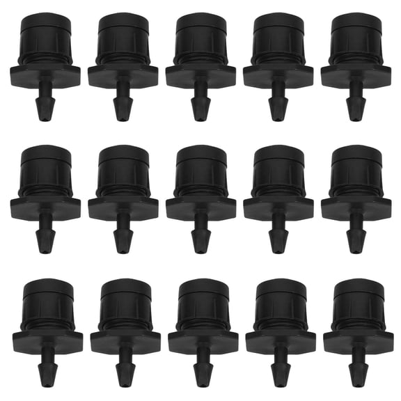 PENIKOKO 50Pcs Garden Drip Irrigation Sprinkler Heads with 360 Degree Adjustable Spray Nozzle
