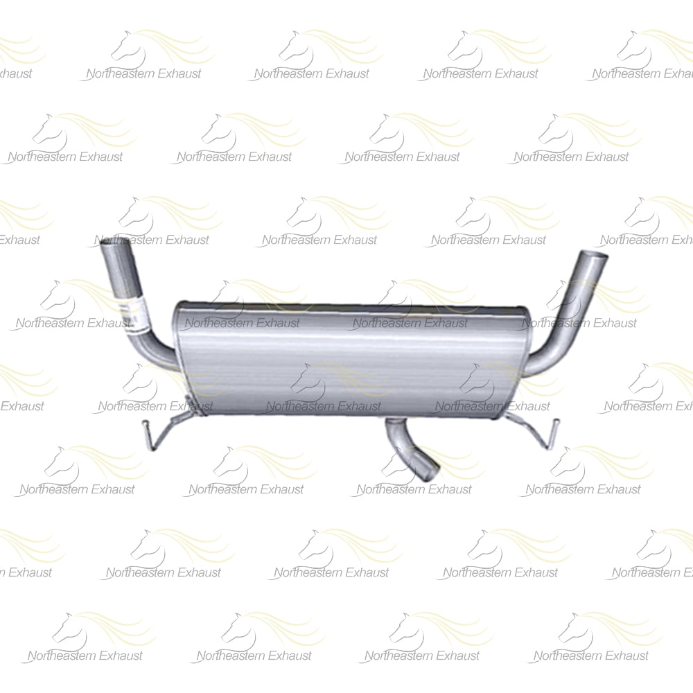 Northeastern Exhaust Resonator Pipes & Muffler Kit with Tips Fits 2013-2019 Ford Escape 2.0L & 2.5L - Direct Fit | Includes Gasket, Sleeves, Tips & Bolt Kit