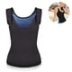 thumbnail image 2 of Camiseta sin mangas para entrenamiento, chaleco adelgazante, chaleco deportivo para sudar, Tops recubiertos, ropa para Fitness, Yoga, sudoración, Sauna, S/M, 2 of 8