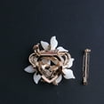 thumbnail image 3 of EXHUMKY Creative Flower Brooch Pin Multi Color Sturdy Decorative Accessory, 3 of 5