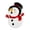 Snowman, variant on deevoka Christmas Bathroom Rug Decorative Cartoon Area Rug for Patio Bathtub Holiday Snowman